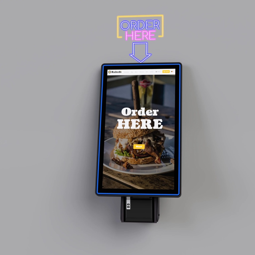 Borne kiosk comptoir / murale – vue 5