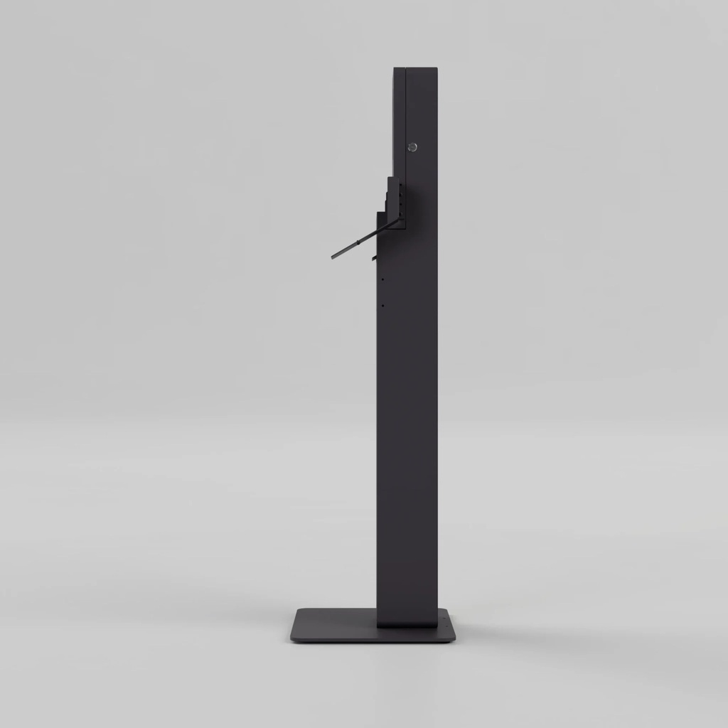Pied de borne kiosk sur socle – vue 2