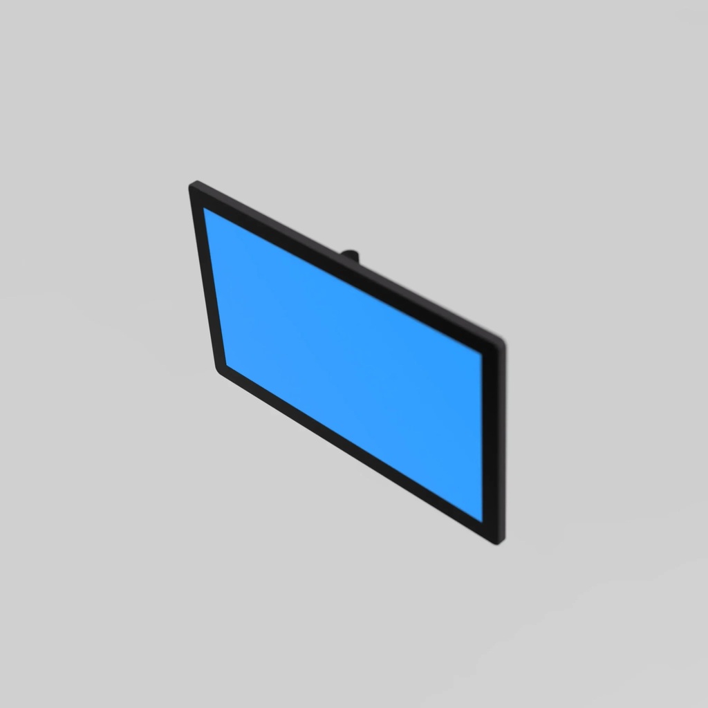 Écran de cuisine KDS 21,5" Android + fixation murale – vue 2