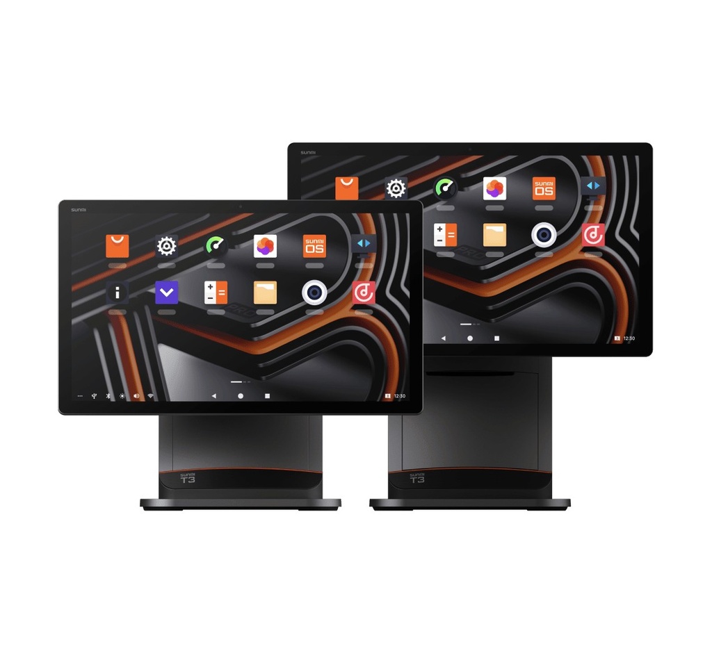 Affichage client SUNMI, 10,1", NFC, USB – vue 1