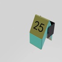 Porte-numéros de table pour borne